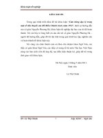 Cảm hứng đạo lý trong một số tiểu thuyết của hồ biểu chánh trước năm 1932 