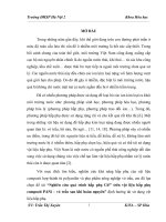 Nghiên cứu quá trình hấp phụ cd2+ trên vật liệu hấp phụ compozit PANi vỏ trấu sau khi hoàn nguyên 