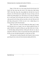 Bài tập tình huống chương trình chuyên viên chính HVHC: QL Trật tự an toàn GT và TT đô thị trên TP Hà nội