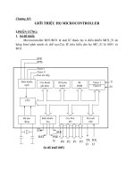 chương 3 giới thiệu họ microcontroller 
