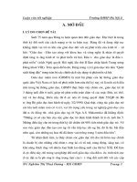 Hướng dẫn trẻ 4 5 tuổi khám phá thế giới thực vật theo hướng phát huy tính tích cực của trẻ 