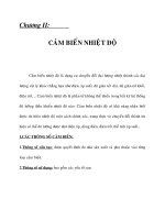 chương 2 cảm biến nhiệt độ