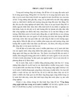 Ứng dụng  công nghệ sinh học trong xử lý nước ô nhiễm