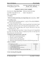 Thiết kế hệ thống phanh dùng cho ôtô tập lái dựa trên cơ sở xe Yaz – 469Б