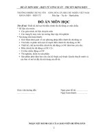 Thiết kế chế tạo bộ điều chỉnh tốc độ động cơ một chiều