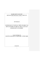 Giải pháp quản lý nguồn lực thông tin Khoa học  công nghệ Tại Trung Tâm Thông tin Điện lực phục vụ sản xuất kinh doanh của ngành điện