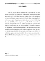 ĐỒ ÁN KẾT CẤU ĐỘNG CƠ ĐỐT TRONG