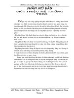 Bảo dưỡng kỹ thuật chẩn đoán  hệ thống treo