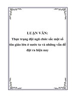 Thực trạng đội ngũ chức sắc một số tôn giáo lớn ở nước ta và những vấn đề đặt ra hiện nay