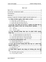 Hoàn thiện công tác đào tạo và phát triển nguồn nhân lực tại công ty cổ phần đầu tư và xây dựng số 1 hà nội