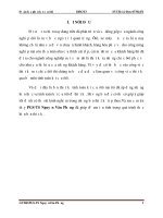 ĐỒ ÁN HỌC PHẦN KẾT CẤU ÔTÔ