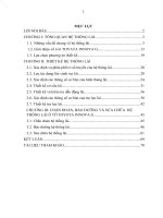 Thiết kế hệ thống lái ôtô dựa trên xe cơ sở là INNOVA G