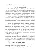 Bài dự thi vận dụng kiến thức liên môn để giải quyết các tình huống thực tiễn