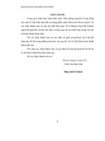 Mô phỏng nguyên lí hoạt động của một số linh kiện bán dẫn sử dụng microsoft power point 