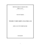 Tìm hiểu vi điều khiển AVR ATMEGA 128 