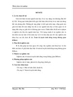 Toán tử tuyến tính đóng trong không gian hilbert 