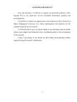 A study on how to enrich english vocabulary for the first   year english major students at ha noi pedagogical university no 2 