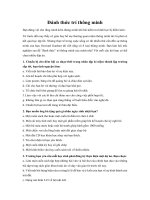 Đánh thức trí thông minh