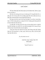 Đánh giá đặc điểm nông nghiệp sinh học và năng suất của một số giống ngô đường trồng vụ đông 2011 tại đồng xuân   phúc yên   vĩnh phúc 