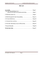 THIẾT KẾ HỆ THỐNG DẪN ĐỘNG THÙNG TRỘN.