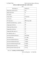 THIẾT KẾ MÔN HỌC ĐỘNG CƠ ĐỐT TRONG