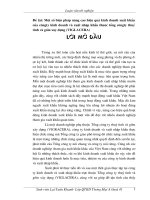 Một số biện pháp nâng cao hiệu quả kinh doanh xuất khẩu của công ty kinh doanh và xuất nhập khẩu thuộc tổng côngty thuỷ tinh và gốm xây dựng (VIGLACERA)