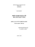 Phép nghịch đảo với bài toán quỹ tích 