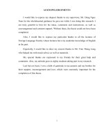 Difficul ties the reading comprehension skill for the second   year students of batf at hpu no 2 and suggested solutions 