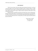 THIẾT KẾ MÔN HỌC ĐỘNG CƠ ĐỐT TRONG