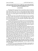 Một số giải pháp nhằm nâng cao hiệu quả thực hiện hợp đồng xuất khẩu thuỷ sản sang thị trường thế giới của công ty xuất nhập khẩu thuỷ sản SEAPRODEX Hà nội