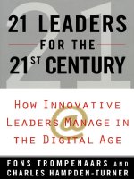 21 leaders for the 21st century   how innovative leaders mangage in the digital age 