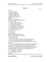 Phương pháp động lực học để giải quyết bài toán cơ hệ 