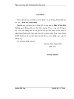 Tôpô yếu trong một số không gian tổng quát 