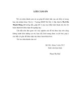 Phương pháp chỉnh thứ nguyên và ứng dụng 