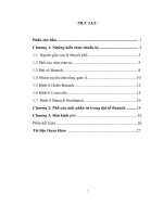 Phổ của một phần tử trong đại số banach 