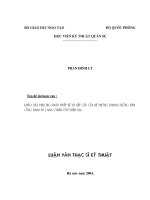 Khảo sát phương pháp thiết kế kết cấu hệ thống phanh chống hãm cứng bánh xe ( ABS ) ôtô hiện đại