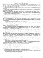 BÀI tập DI TRUYỀN QUẦN THỂ 