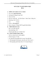 SKKN phân loại và phương pháp giải các bài tập nhiệt vật lý 10 về chất khí