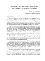 Khuyến khích phát triển kinh tế tư nhân hiệu quả từ chính sách