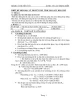 thiết kế môn học tính toán ô tô-thiết kế sức kéo ô tô