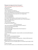 Tổng quan các dạng câu hỏi và trl của part 2