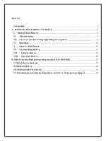 Đề tài Quản lý dịch vụ