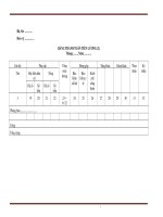 Mẫu bảng thanh toán tiền lương