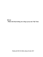 Tiền tệ ngân hàng và thị trường tài chính