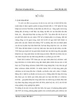 Khoá luận tốt nghiệp phân lập, tuyển chọn xạ khuẩn có khả năng phân giải cellulose trong đất đồi đại lải 