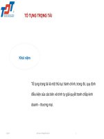 Khái Niệm Tố Tụng Trọng Tài