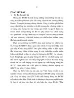 Tác động của quản trị công ty đến chất lượng thông tin báo cáo tài chính tại các công ty niêm yết ở Việt Nam