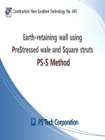 Công nghệ tường chắn đất (Tiếng Anh)