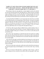 NGHIÊN CỨU, PHÂN TÍCH, ĐÁNH GIÁ KINH NGHIỆM NHẬT BẢN, HÀN QUỐC, TRUNG QUỐC, ĐÀI LOAN… TRONG HỖ TRỢ THÔNG TIN CÔNG NGHỆ PHỤC VỤ DOANH NGHIỆP NHỎ VÀ VỪA ĐỔI MỚI CN