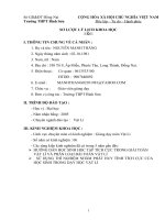 SKKN PHÁT HUY TÍNH TÍCH cực của học SINH QUA rèn LUYỆN GIẢI bài tập vật lý 